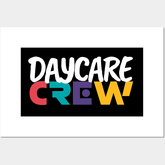 Chaos Coordinator Daycare Crew Childcare Team Squad Provider After School Wall Art by Can Photo